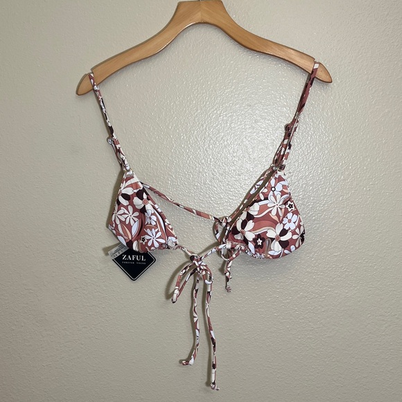 NWT Zaful Floral 2 Piece String Bikini - Picture 8 of 9
